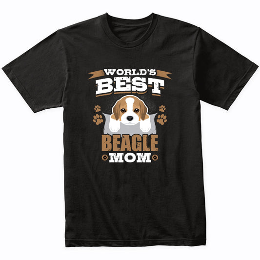 World's Best Beagle Mom Dog Owner T-Shirt