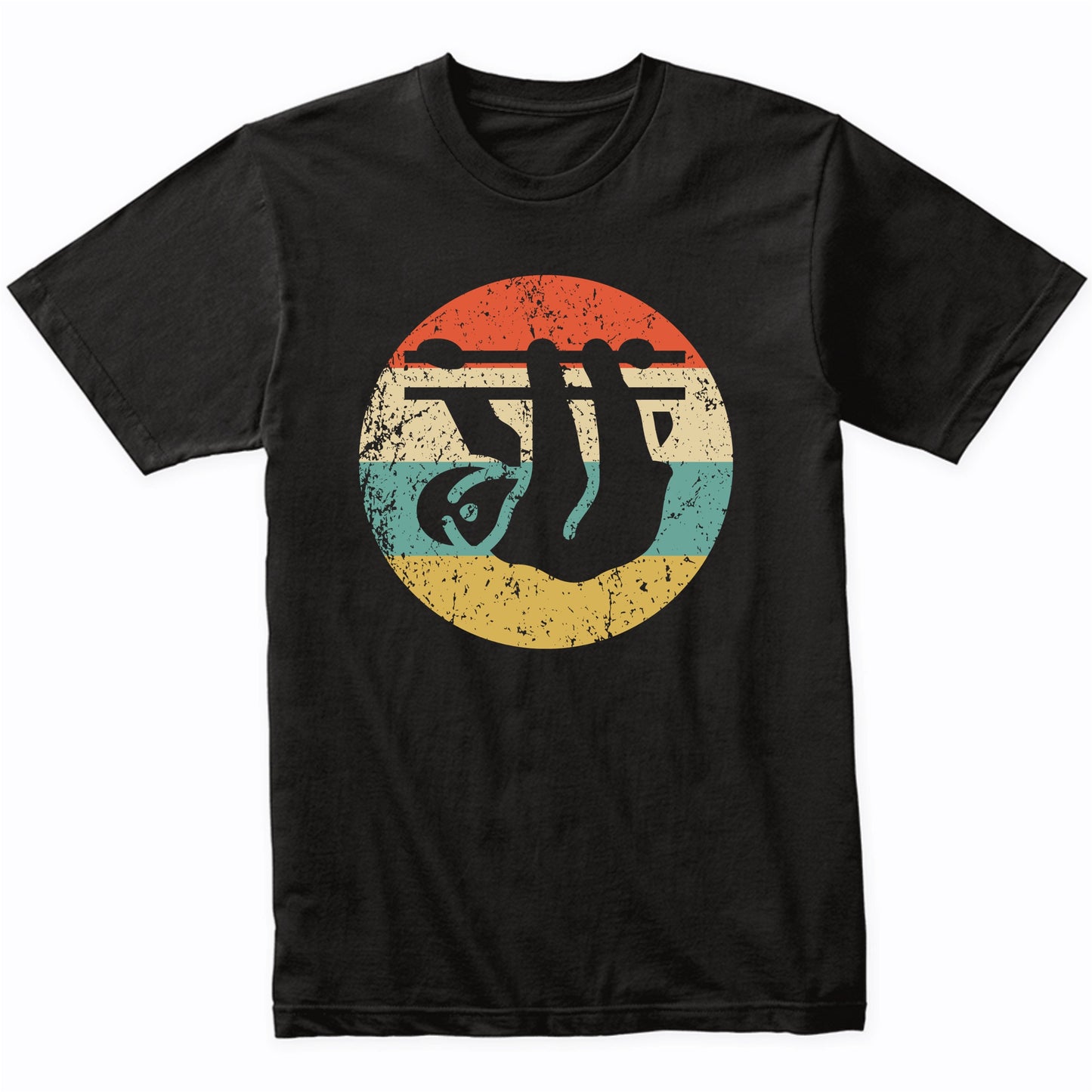 Sloth Retro Style Animal T-Shirt