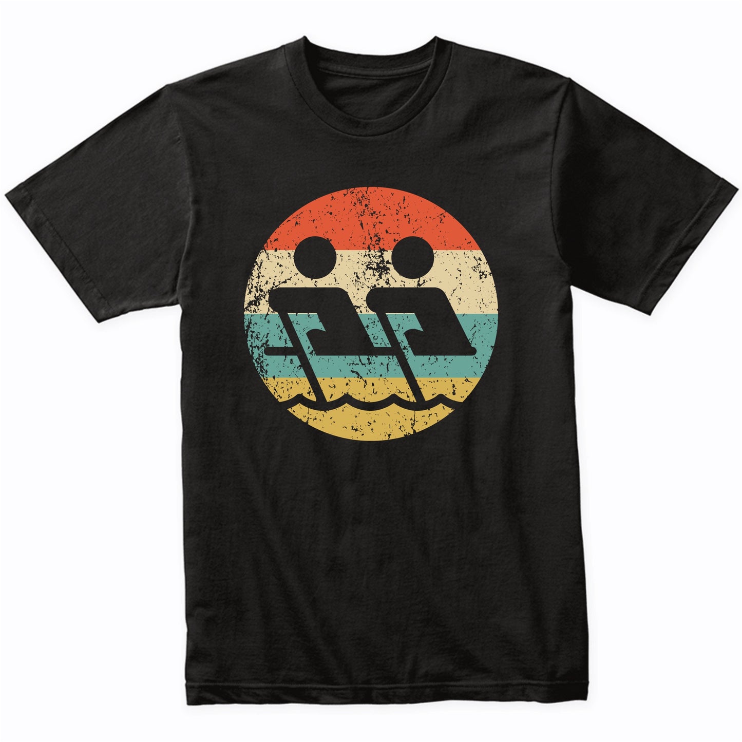 Rowing Retro Style Crew T-Shirt
