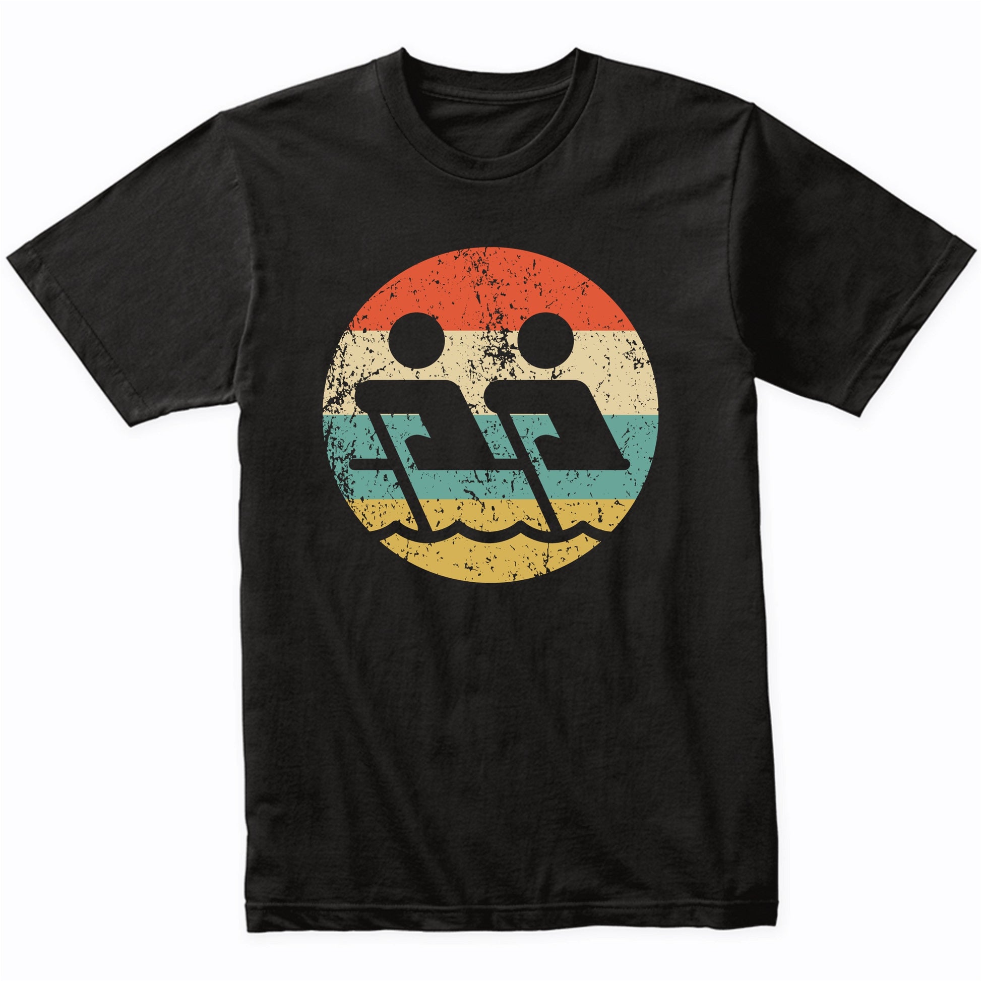 Rowing Retro Style Crew T-Shirt