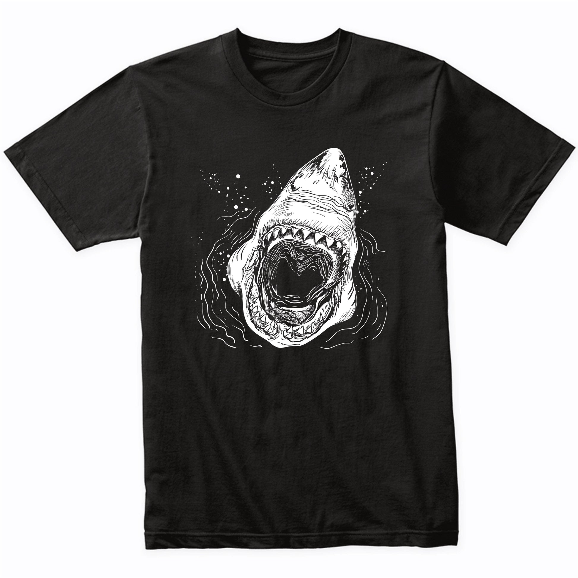 Great White Shark Attack Cool Shark Design T-Shirt
