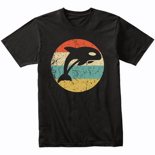 Killer Whale Retro Orca Whale Icon T-Shirt