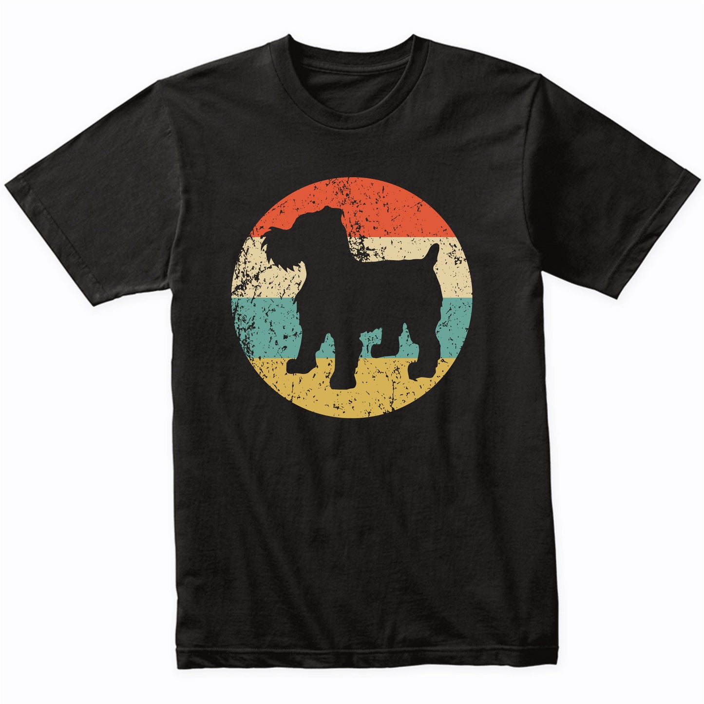 Retro Brussels Griffon Dog Breed Icon T-Shirt