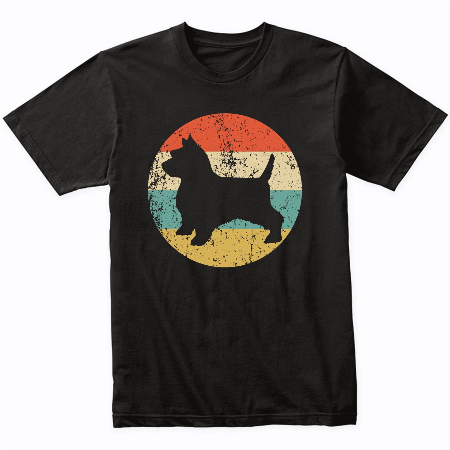 Retro Norwich Terrier Dog Breed Icon T-Shirt