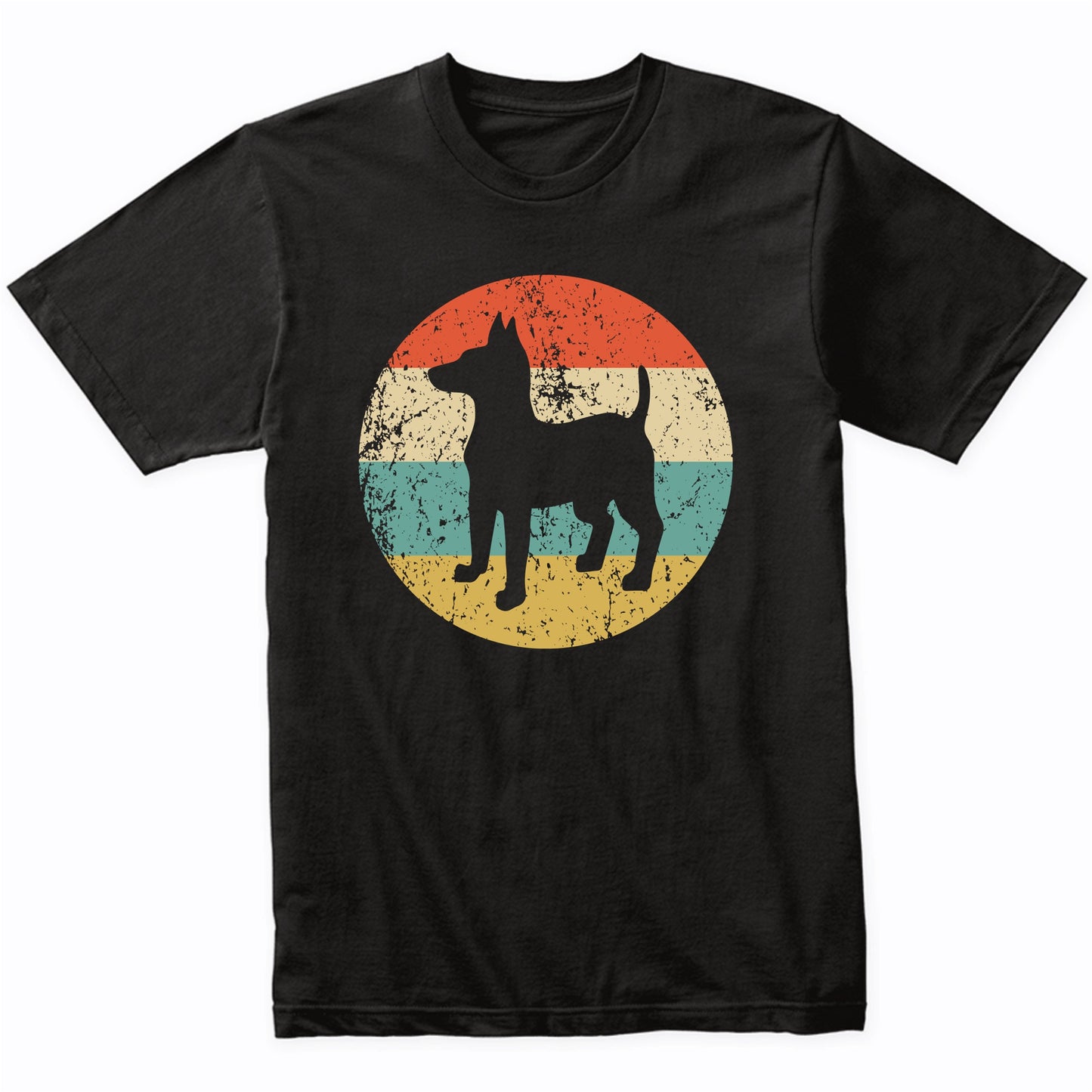 Retro Toy Fox Terrier Dog Breed Icon T-Shirt