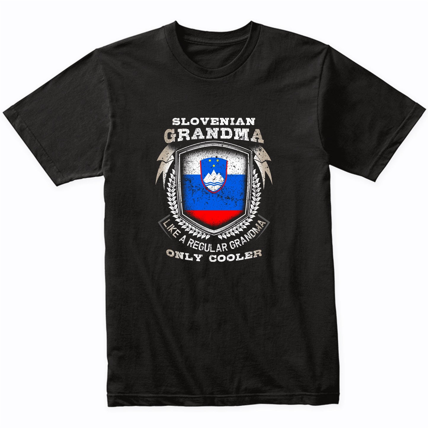 Slovenian Grandma Like A Regular Grandma Only Cooler Funny T-Shirt