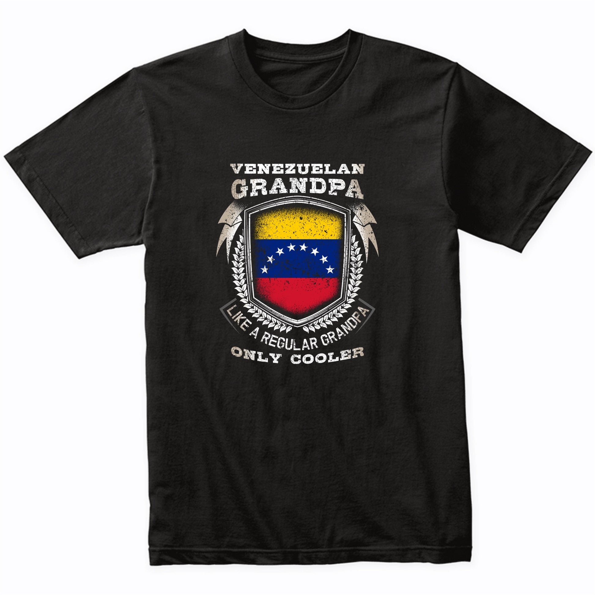 Venezuelan Grandpa Like A Regular Grandpa Only Cooler Funny T-Shirt