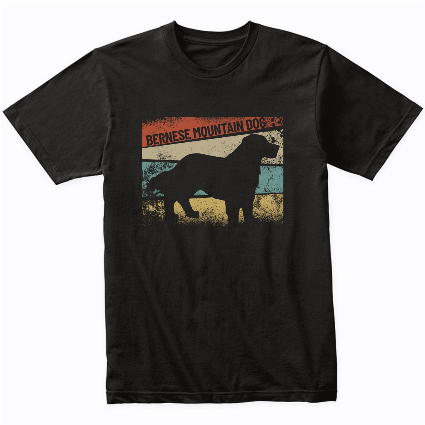 Retro Bernese Mountain Dog Breed Bernese Mountain Dog T-Shirt