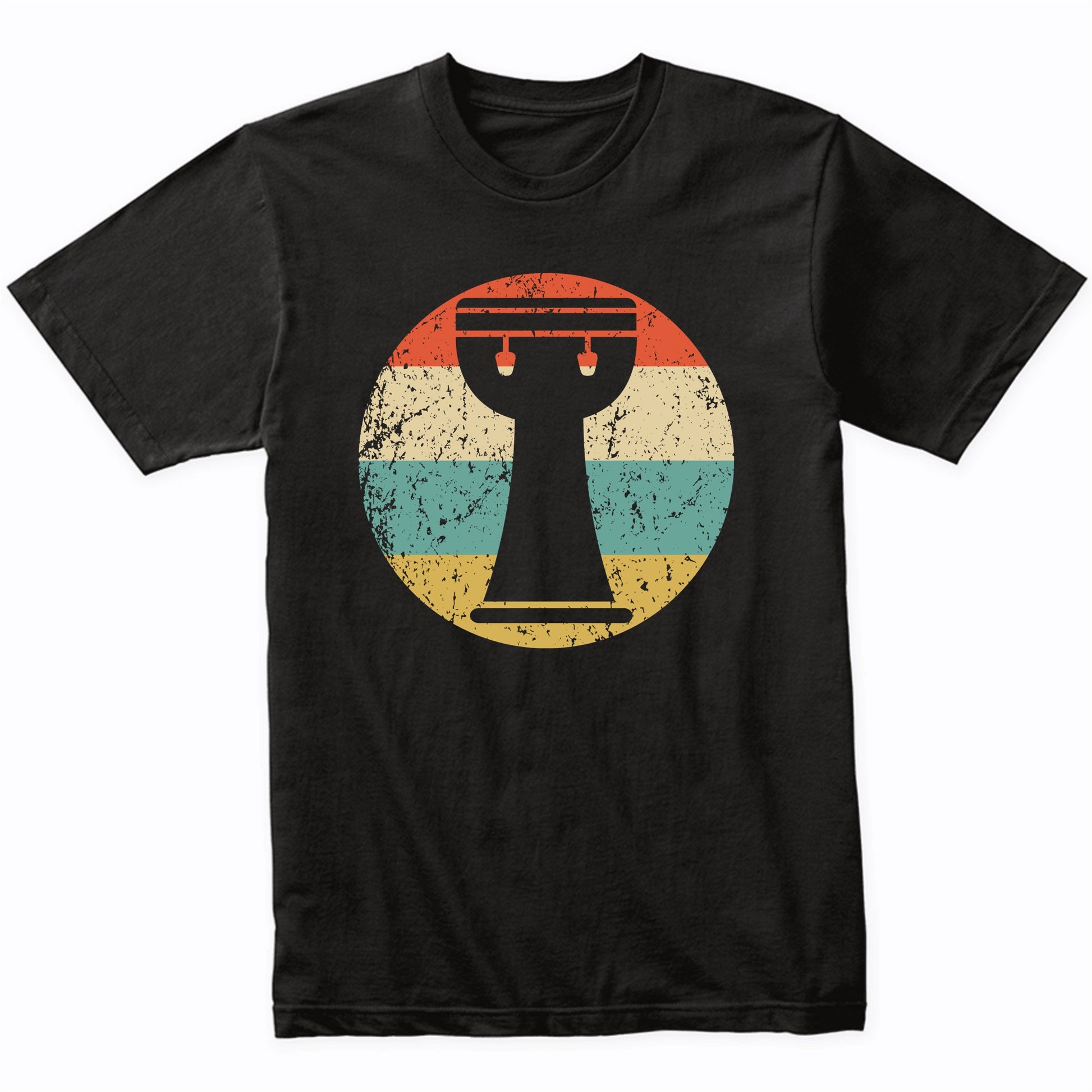 Bongo Drum Retro Music Musician Musical Instrument T-Shirt