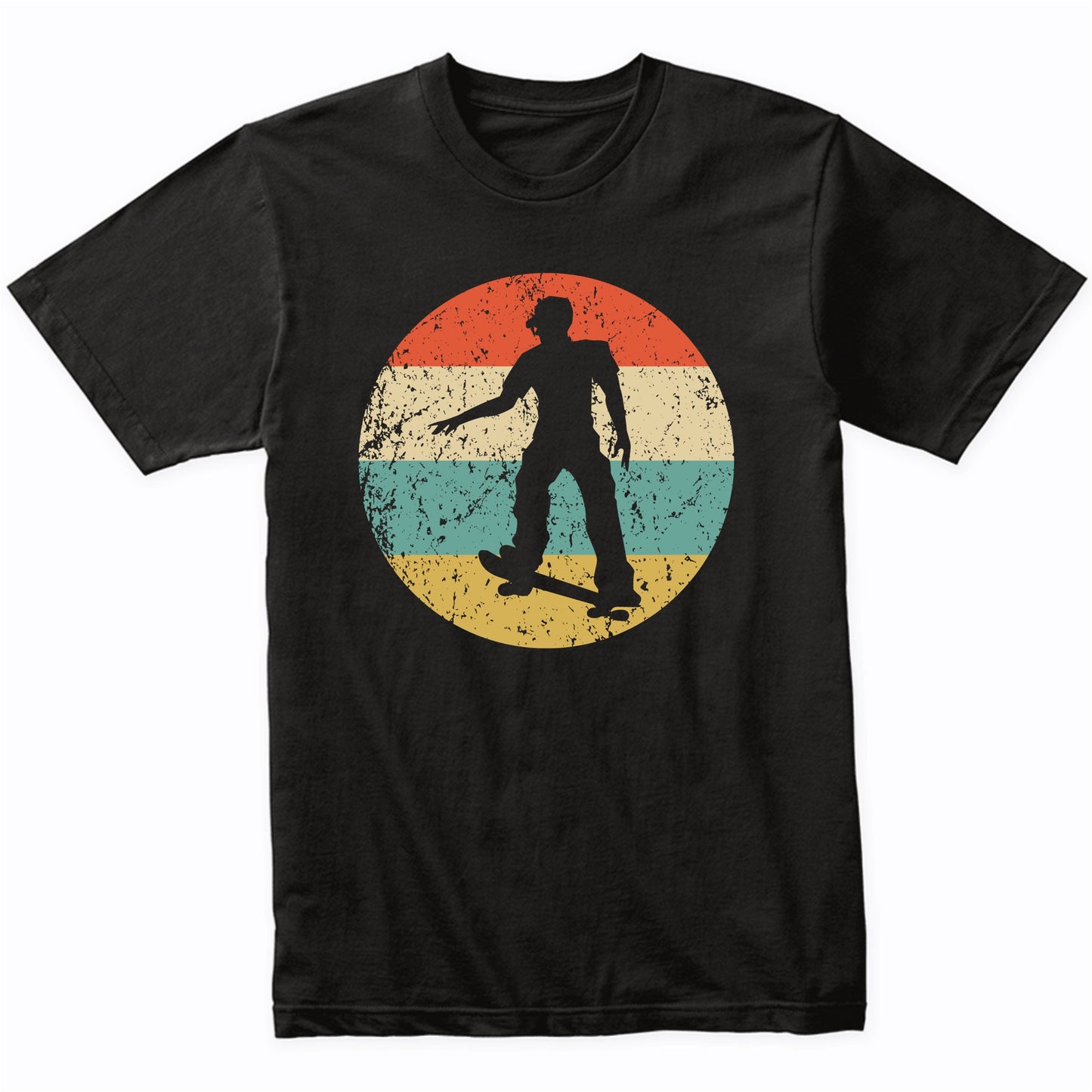 Skateboarder Skateboarding Skater Retro Skateboard T-Shirt