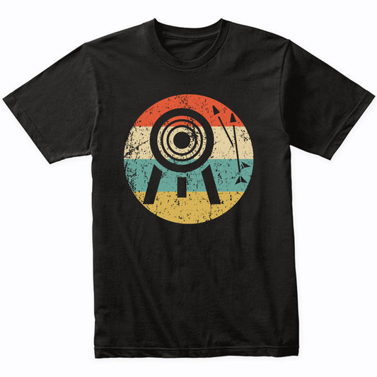Archery Arrows Icon Retro Archery T-Shirt
