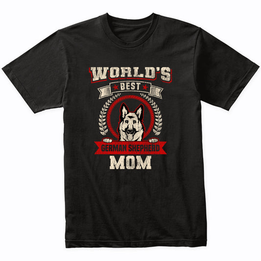 World's Best German Shepherd Mom Dog Breed T-Shirt