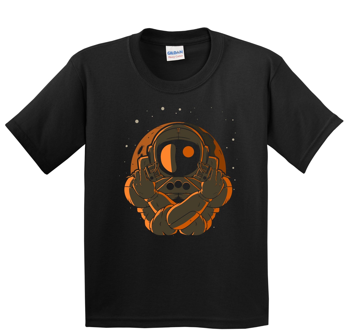 Tattoo Artist Astronaut Outer Space Spaceman Tattoo Youth T-Shirt - Kids Astronaut Shirt