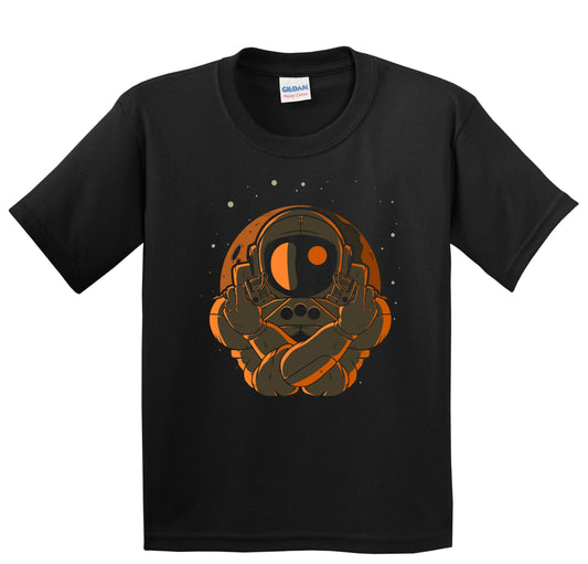 Tattoo Artist Astronaut Outer Space Spaceman Tattoo Youth T-Shirt - Kids Astronaut Shirt