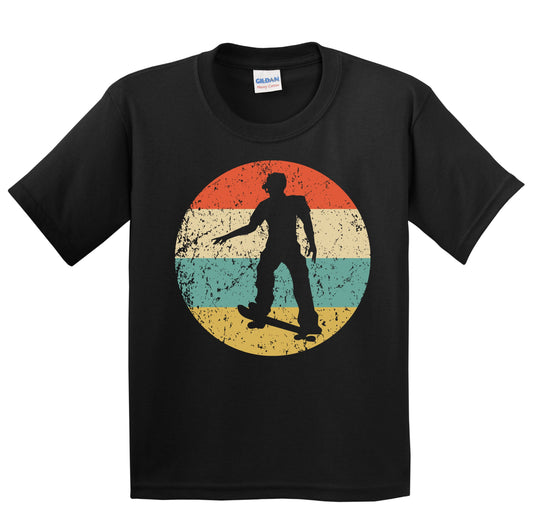 Skateboarder Skateboarding Skater Retro Skateboard Youth T-Shirt
