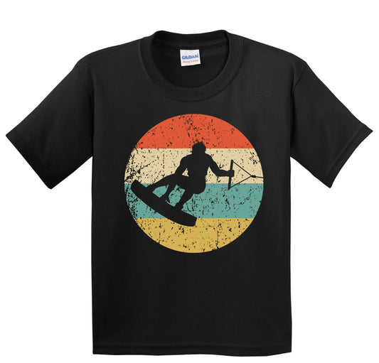 Wakeboarding Wakeboarder Retro Extreme Sports Wakeboard Youth T-Shirt