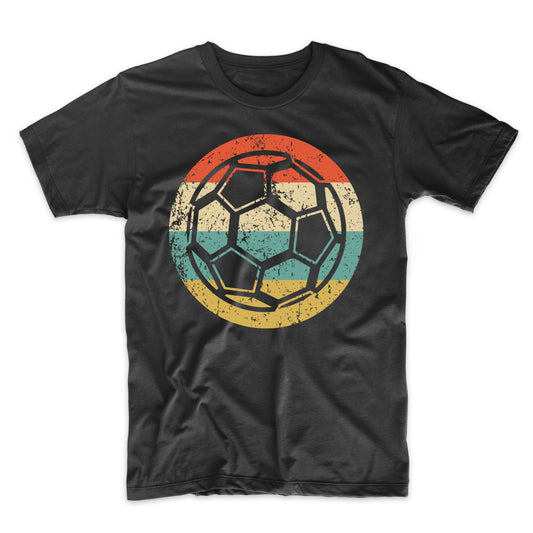 Soccer Ball Icon Retro Soccer T-Shirt