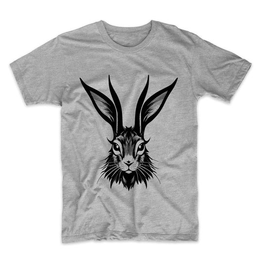 Jackalope Cryptozoology Mythical Creature Cryptid Minimalist T-Shirt