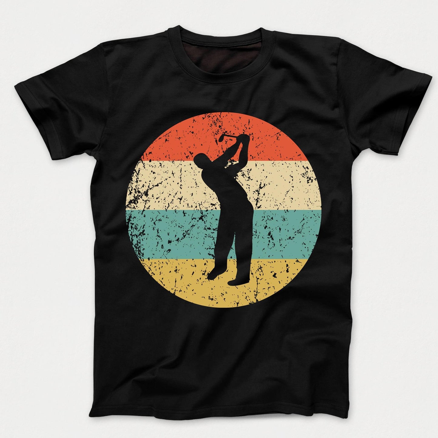 Golf Shirt - Vintage Retro Golfer Kids T-Shirt