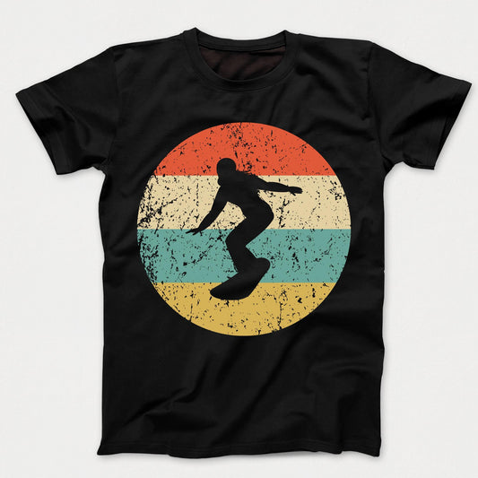 Snowboarding Shirt - Vintage Retro Snowboarder Kids T-Shirt