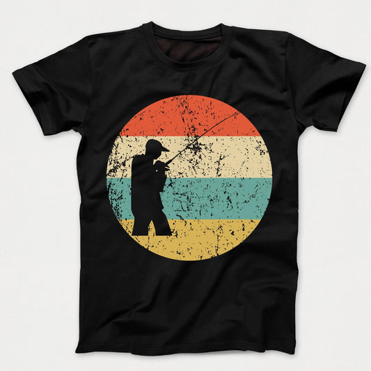 Fishing Shirt - Vintage Retro Fisherman Kids T-Shirt