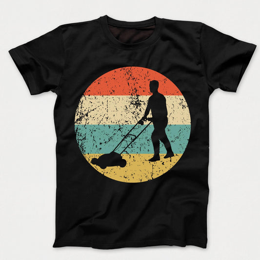 Lawnmowing Shirt - Vintage Retro Lawnmower Kids T-Shirt