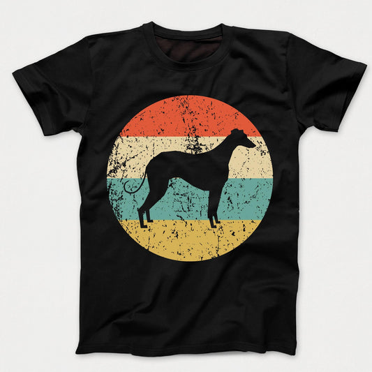 Greyhound Shirt - Vintage Retro Greyhound Dog Kids T-Shirt