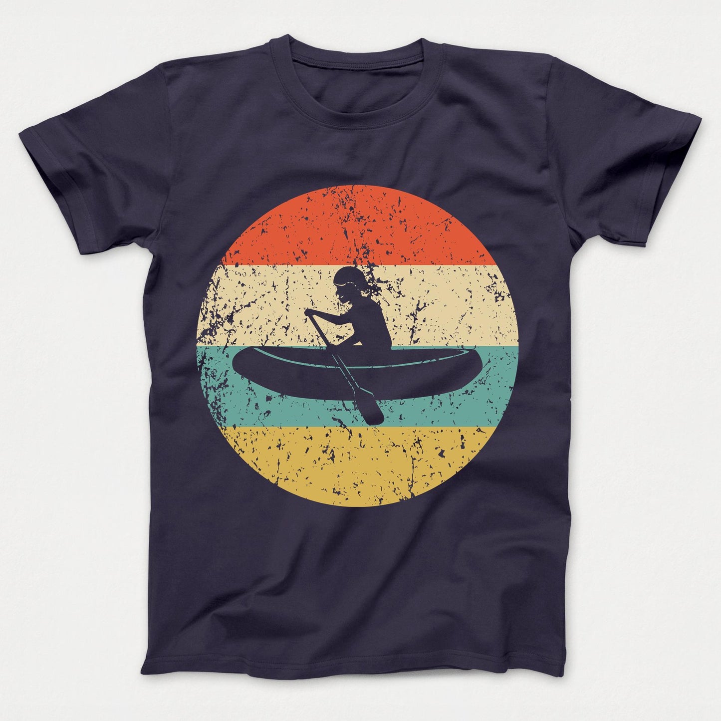 White Water Rafting Shirt - Vintage Retro Rafter Kids T-Shirt
