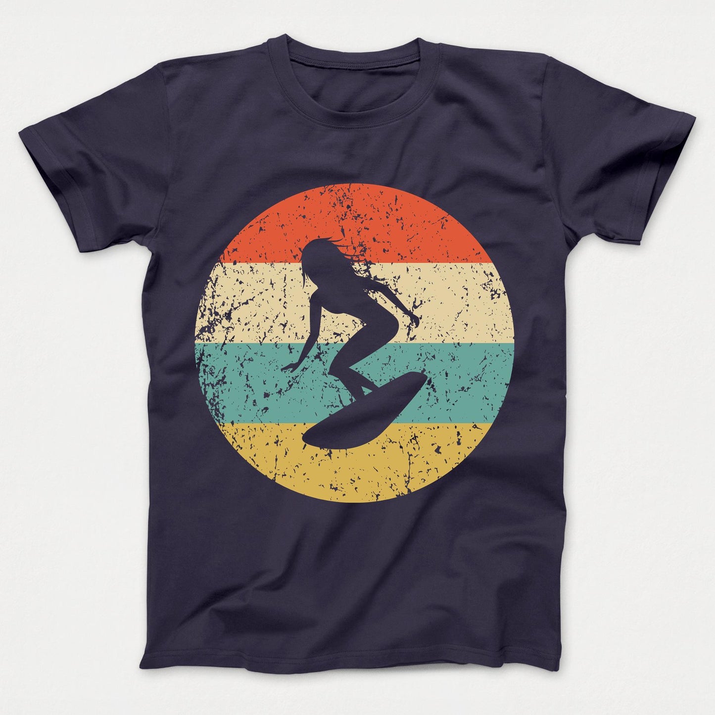 Surfing Shirt - Vintage Retro Surfer Kids T-Shirt