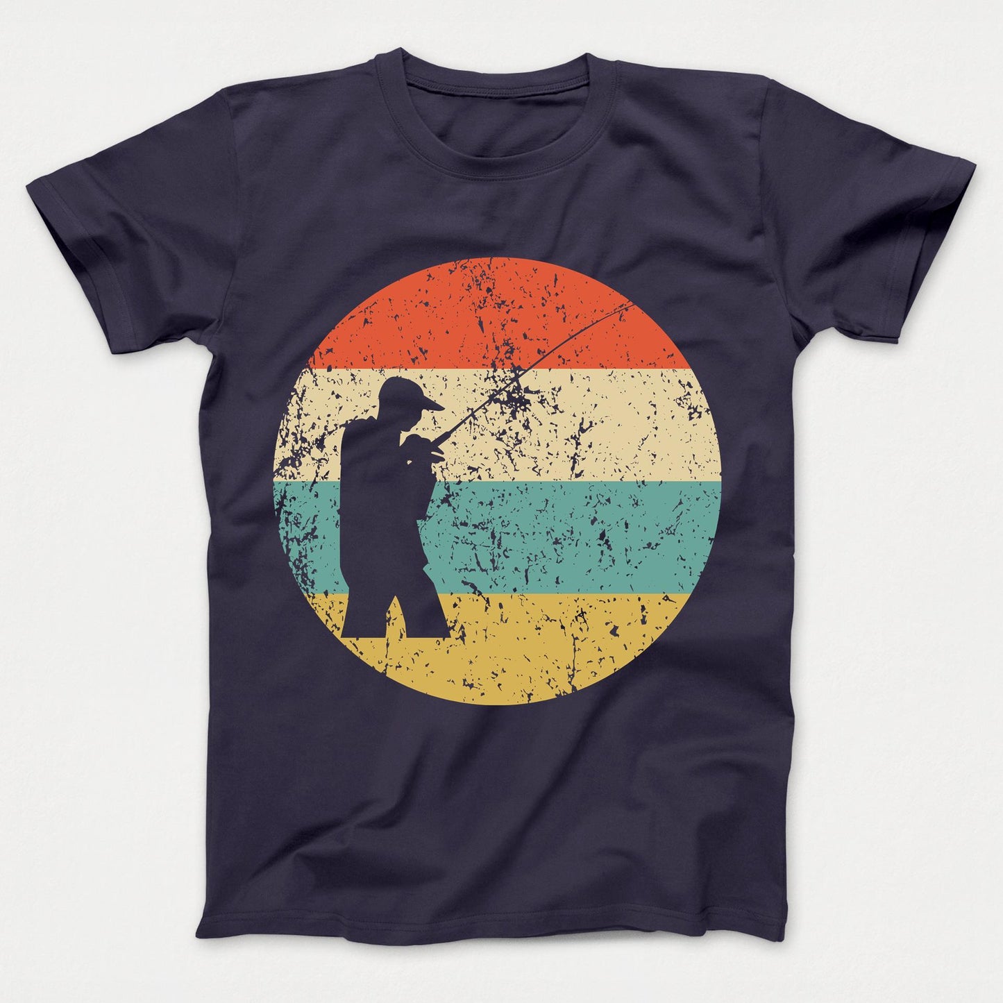 Fishing Shirt - Vintage Retro Fisherman Kids T-Shirt