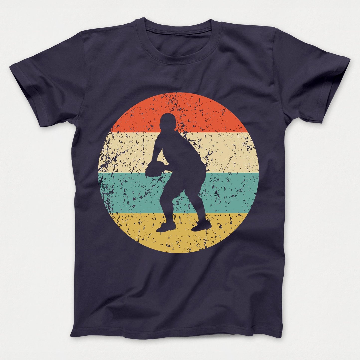 Rugby Shirt - Vintage Retro Rugby Player Kids T-Shirt