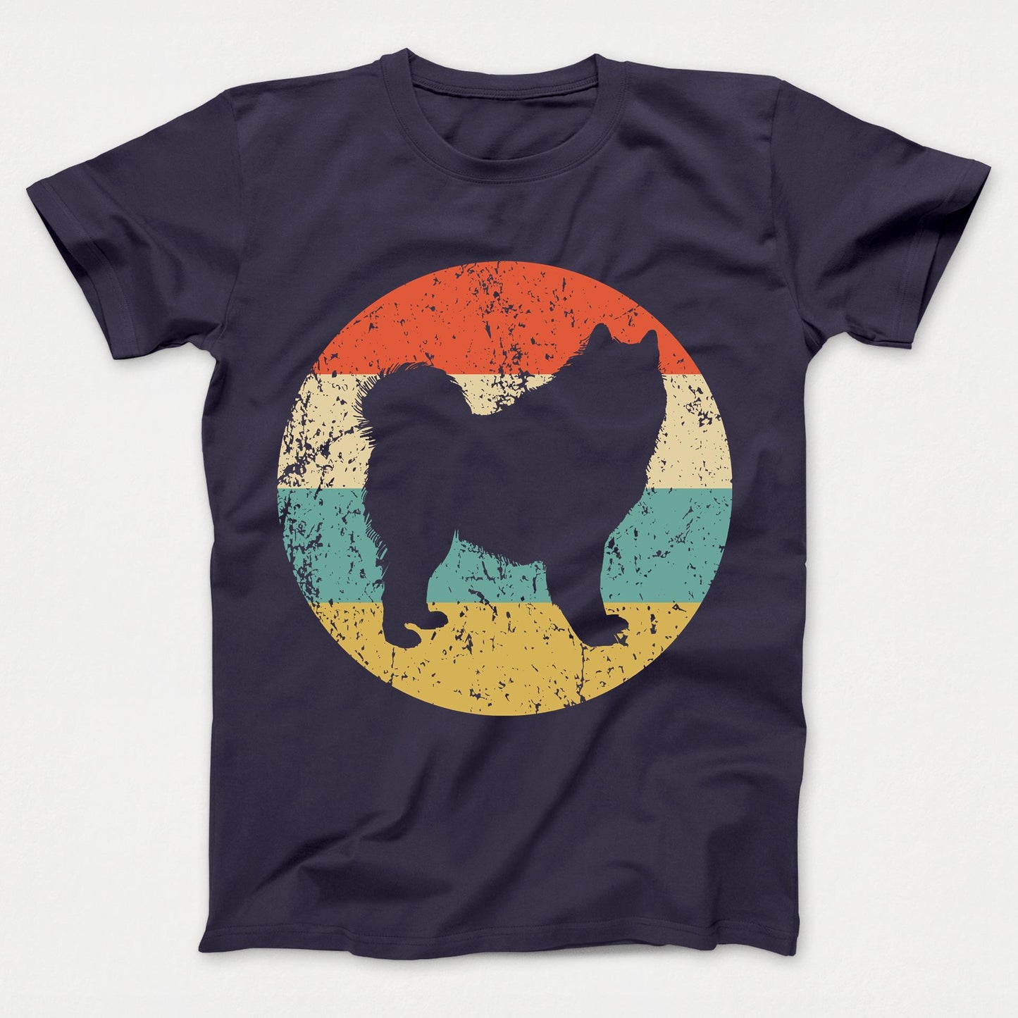Samoyed Shirt - Vintage Retro Samoyed Dog Kids T-Shirt