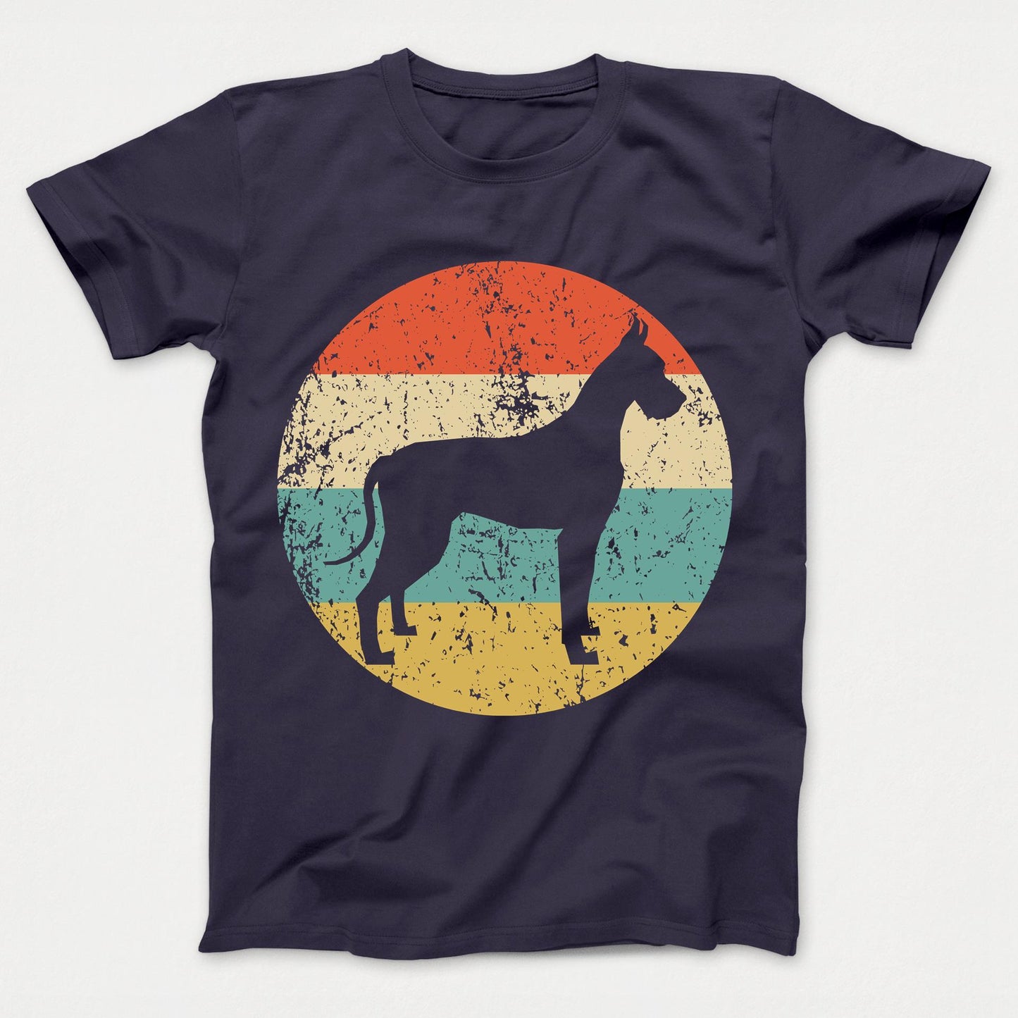 Great Dane Shirt - Vintage Retro Great Dane Dog Kids T-Shirt