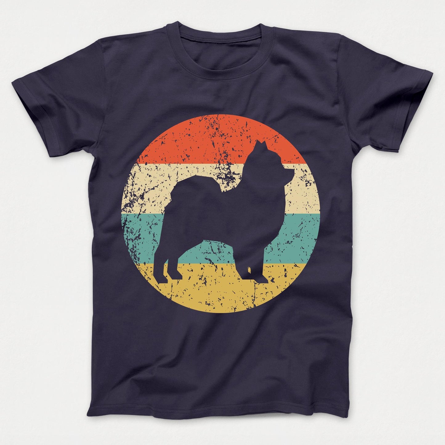 Pomeranian Retro Style Dog Kids T-Shirt