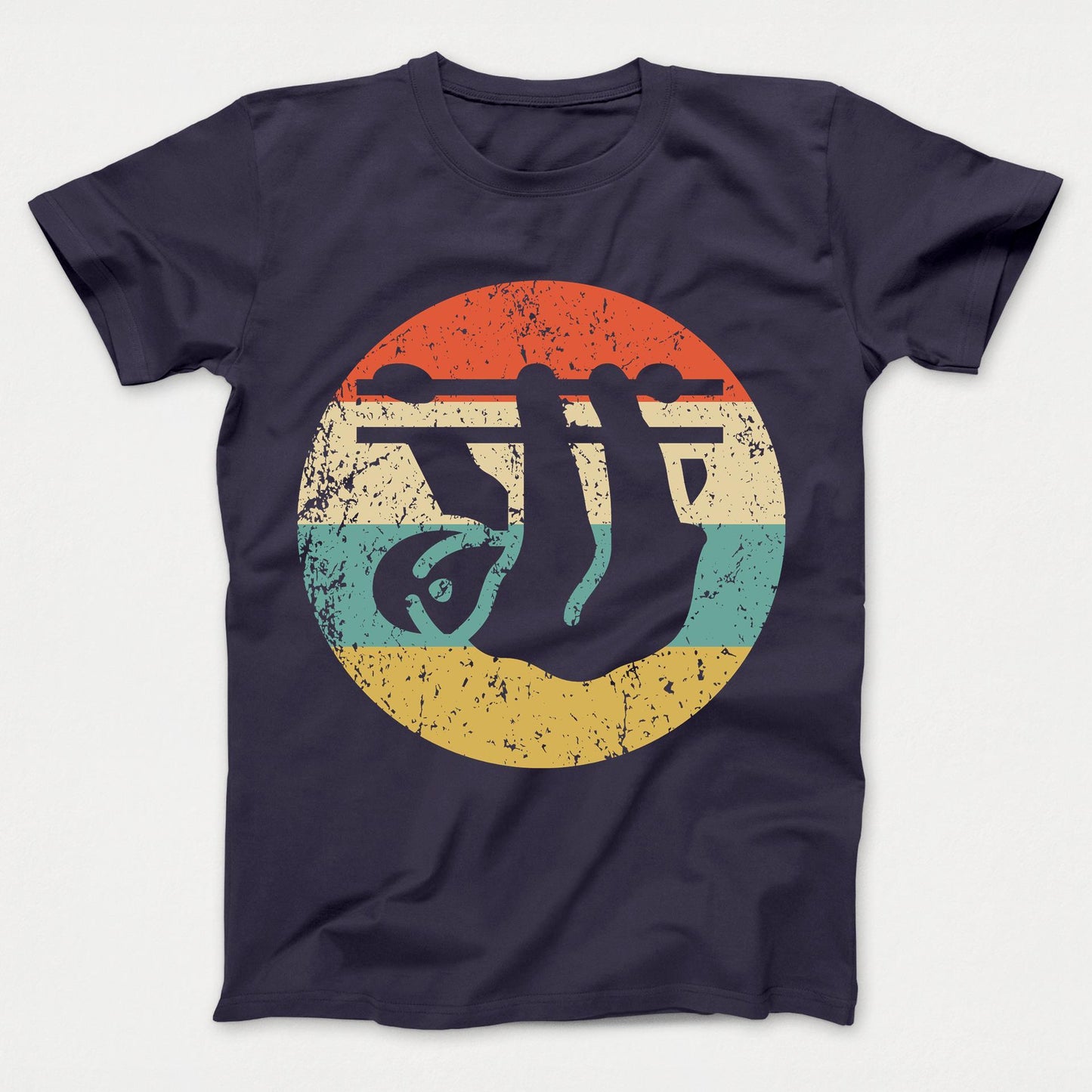 Sloth Retro Style Animal Kids T-Shirt