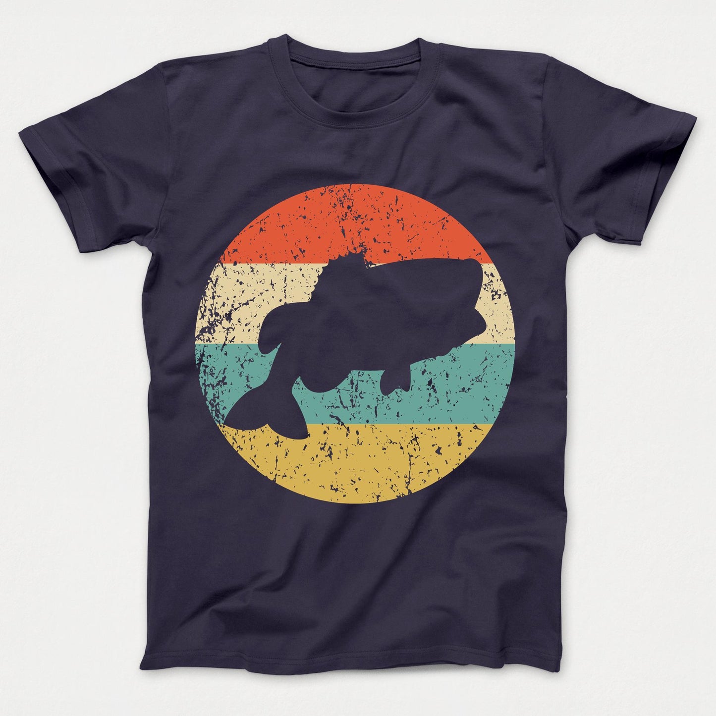 Bass Fish Retro Style Fishing Kids T-Shirt