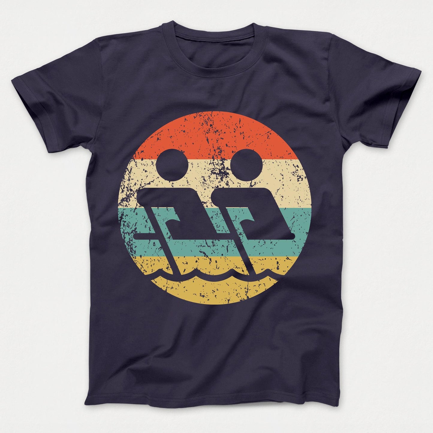 Rowing Retro Style Crew Kids T-Shirt