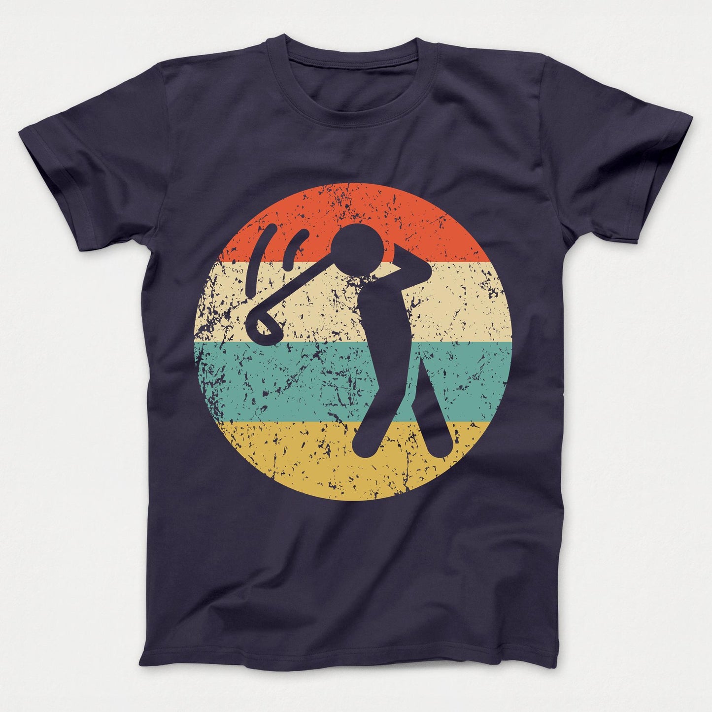 Golfer Retro Style Golf Kids T-Shirt