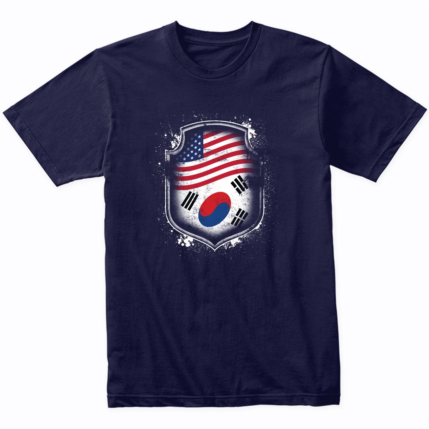 Korean American Shirt Flags Of South Korea and America T-Shirt