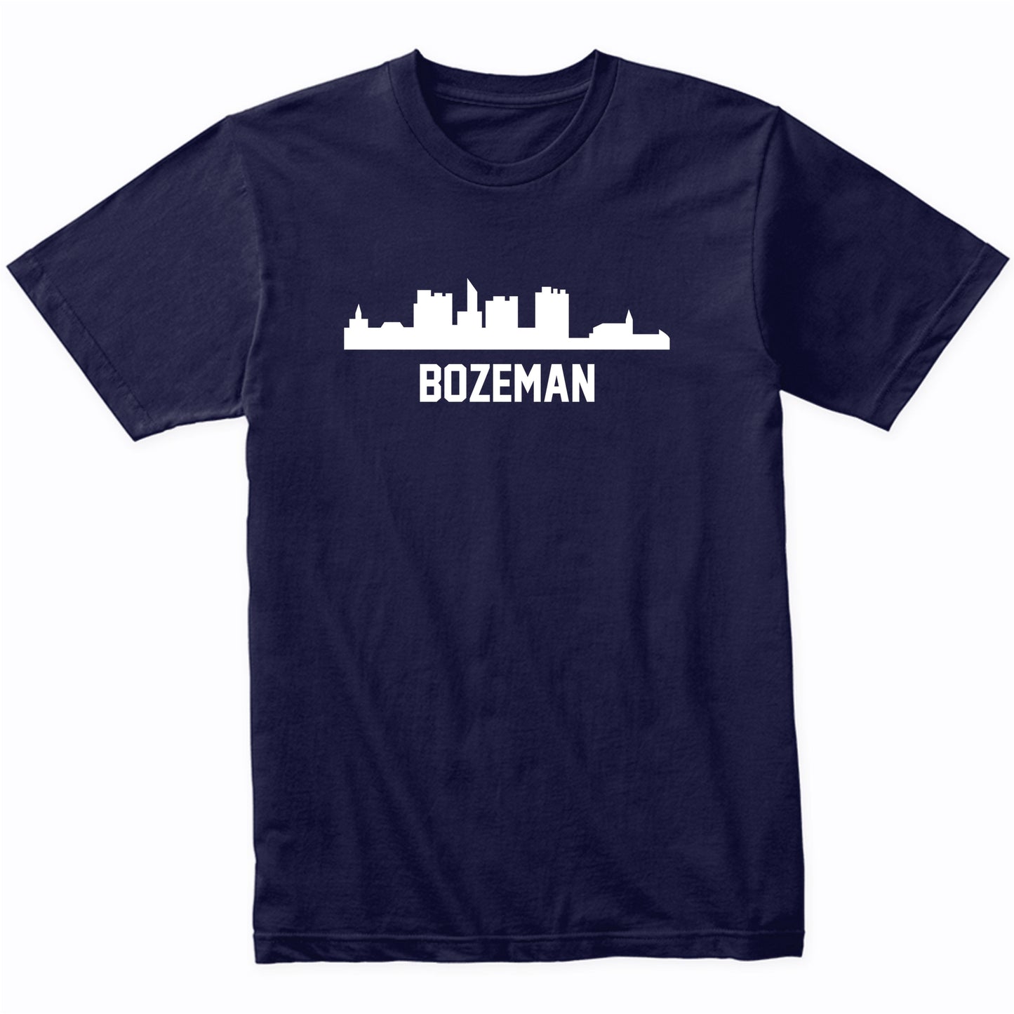 Bozeman Montana Skyline Cityscape T-Shirt