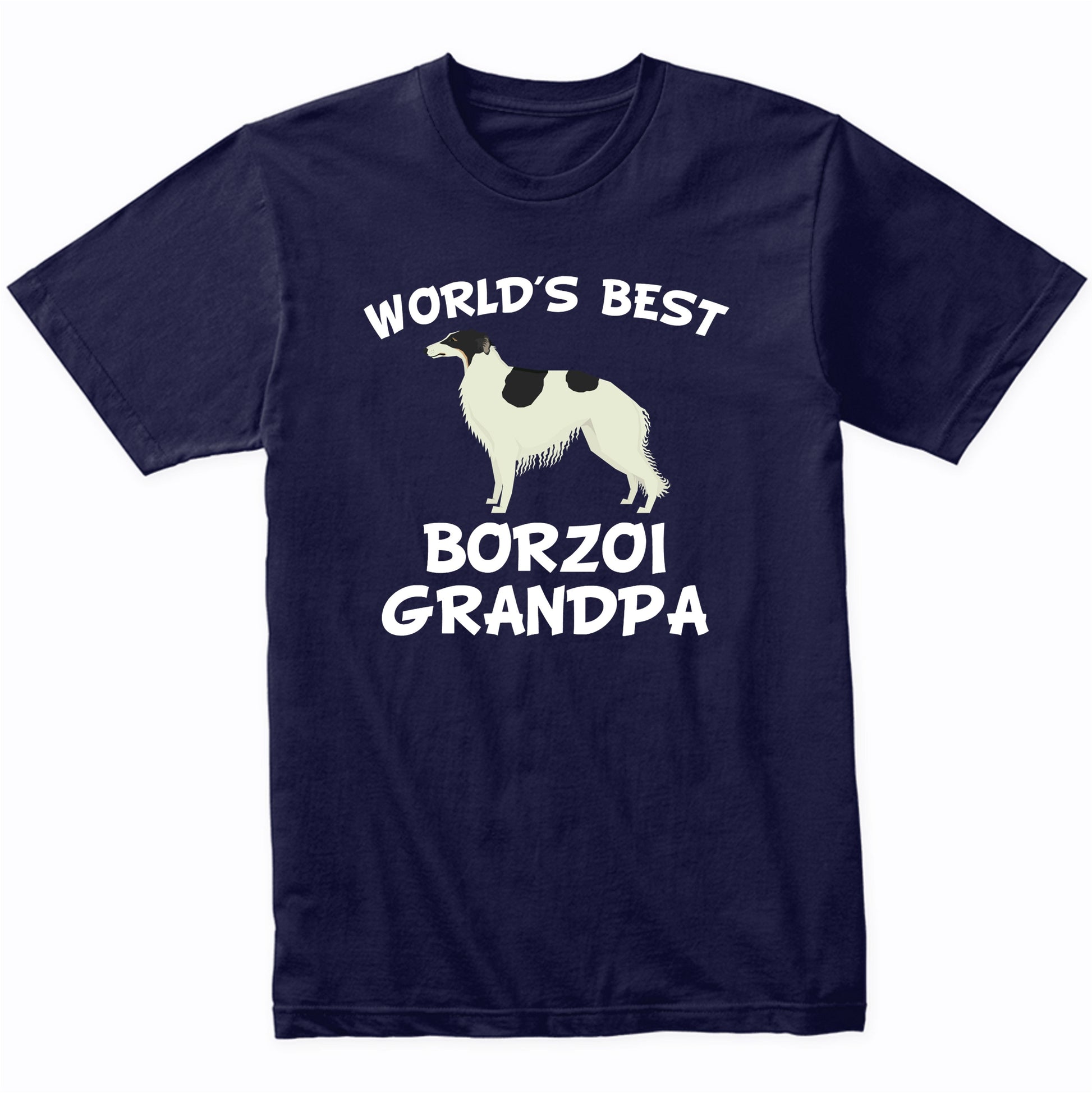 World's Best Borzoi Grandpa Shirt