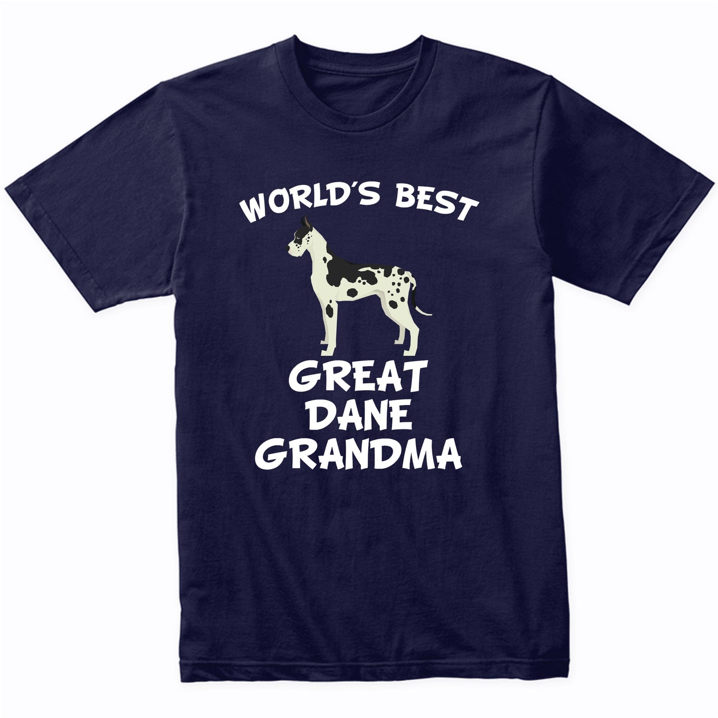 World's Best Great Dane Grandma Shirt