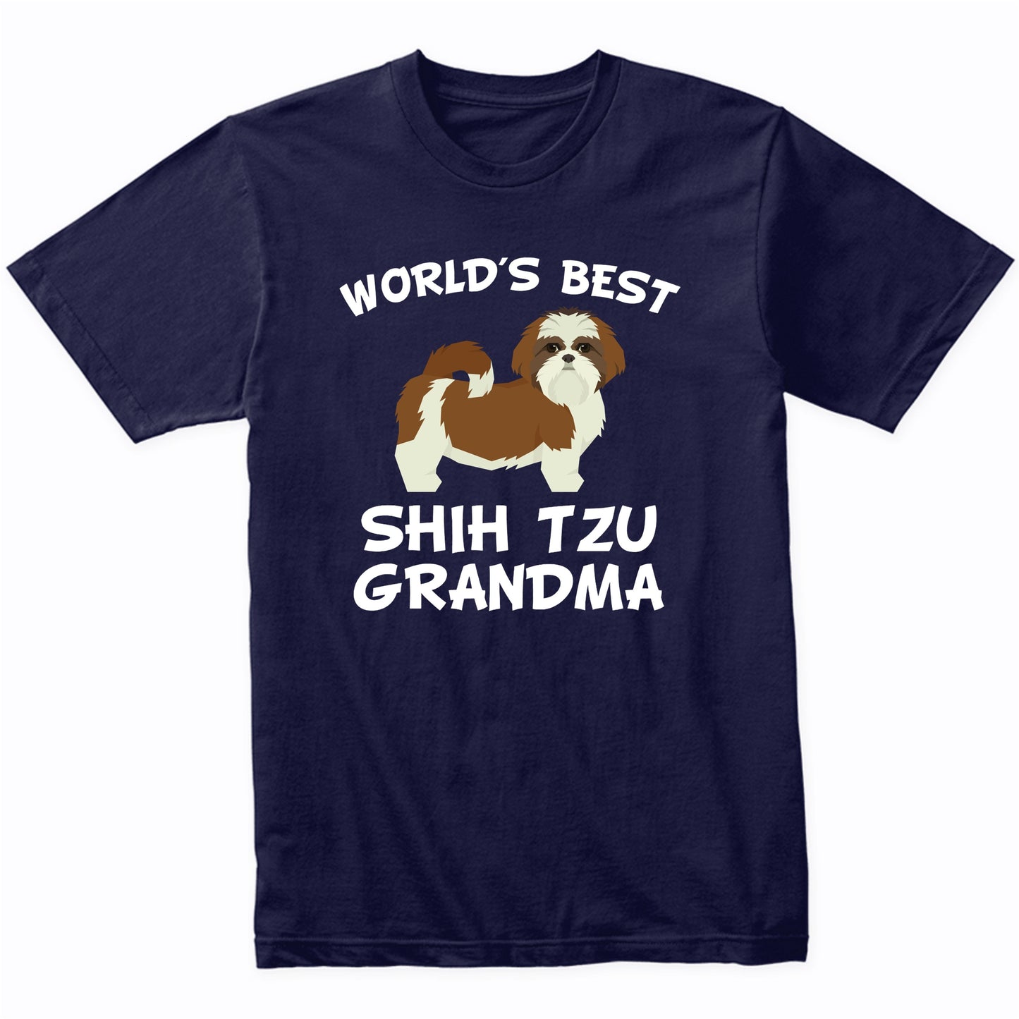 World's Best Shih Tzu Grandma Shirt