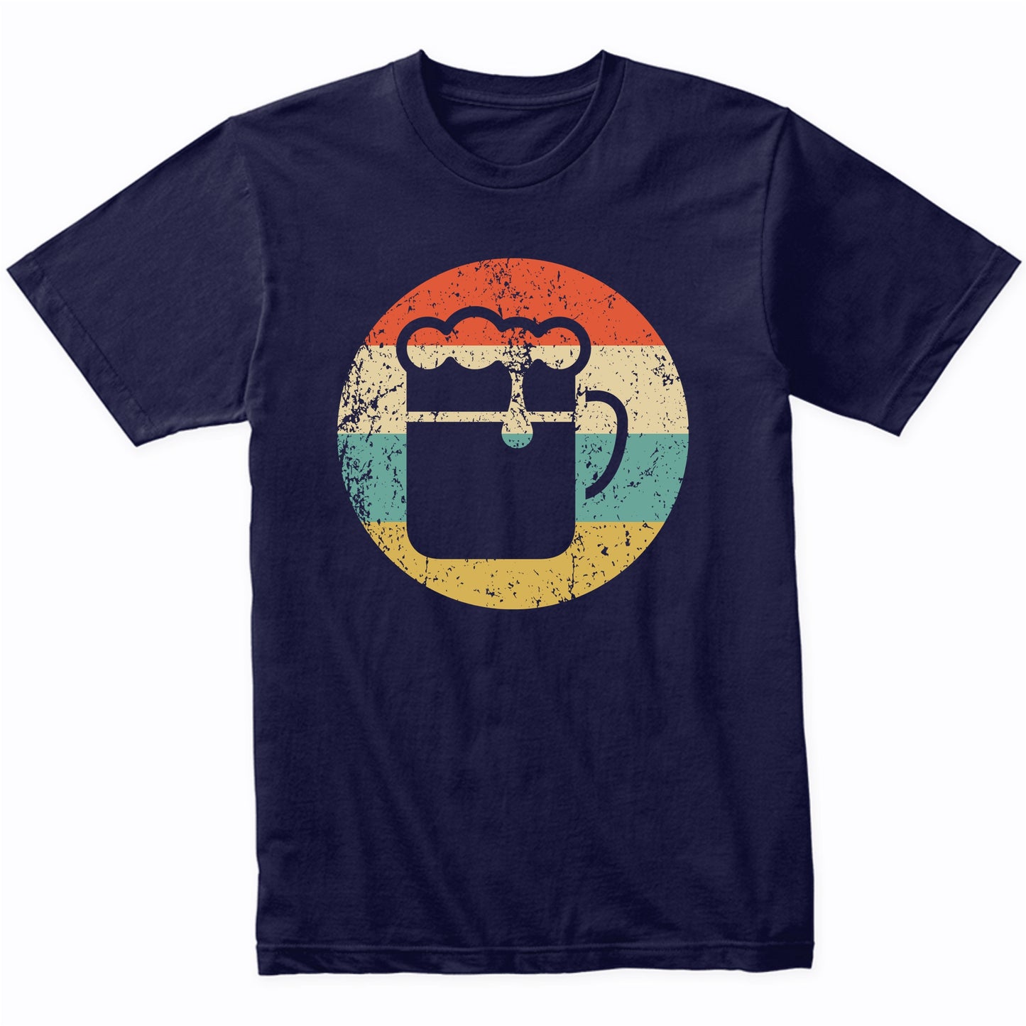 Craft Beer Drinker Shirt - Retro Beer Glass T-Shirt