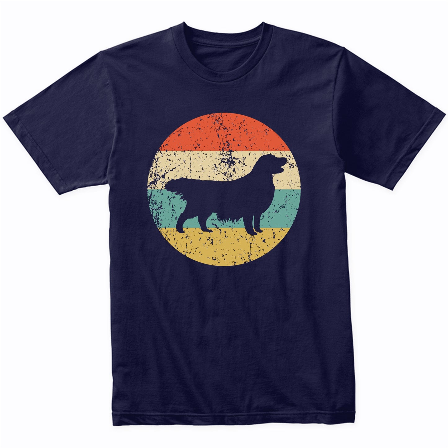 Golden Retriever Shirt - Retro Golden Retriever Dog T-Shirt