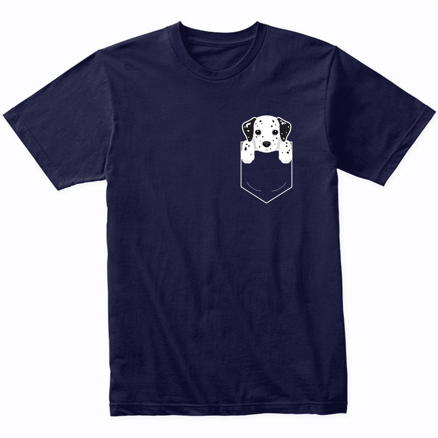 Dalmatian In My Pocket Cute Dog Owner T-Shirt