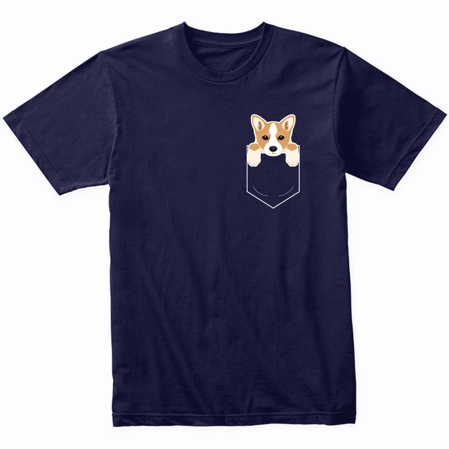 Corgi In My Pocket Cute Dog Owner T-Shirt