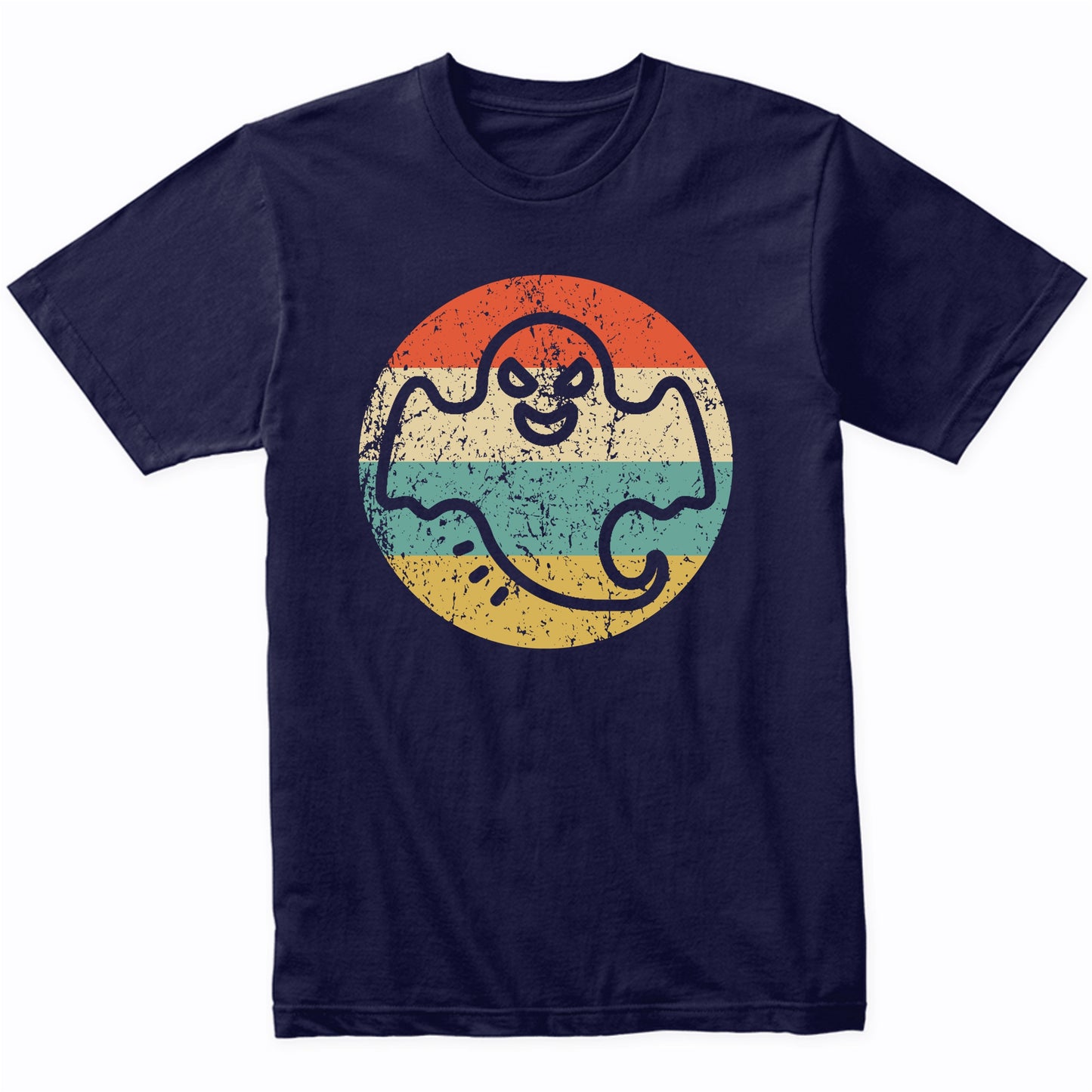 Halloween Retro Ghost Icon T-Shirt