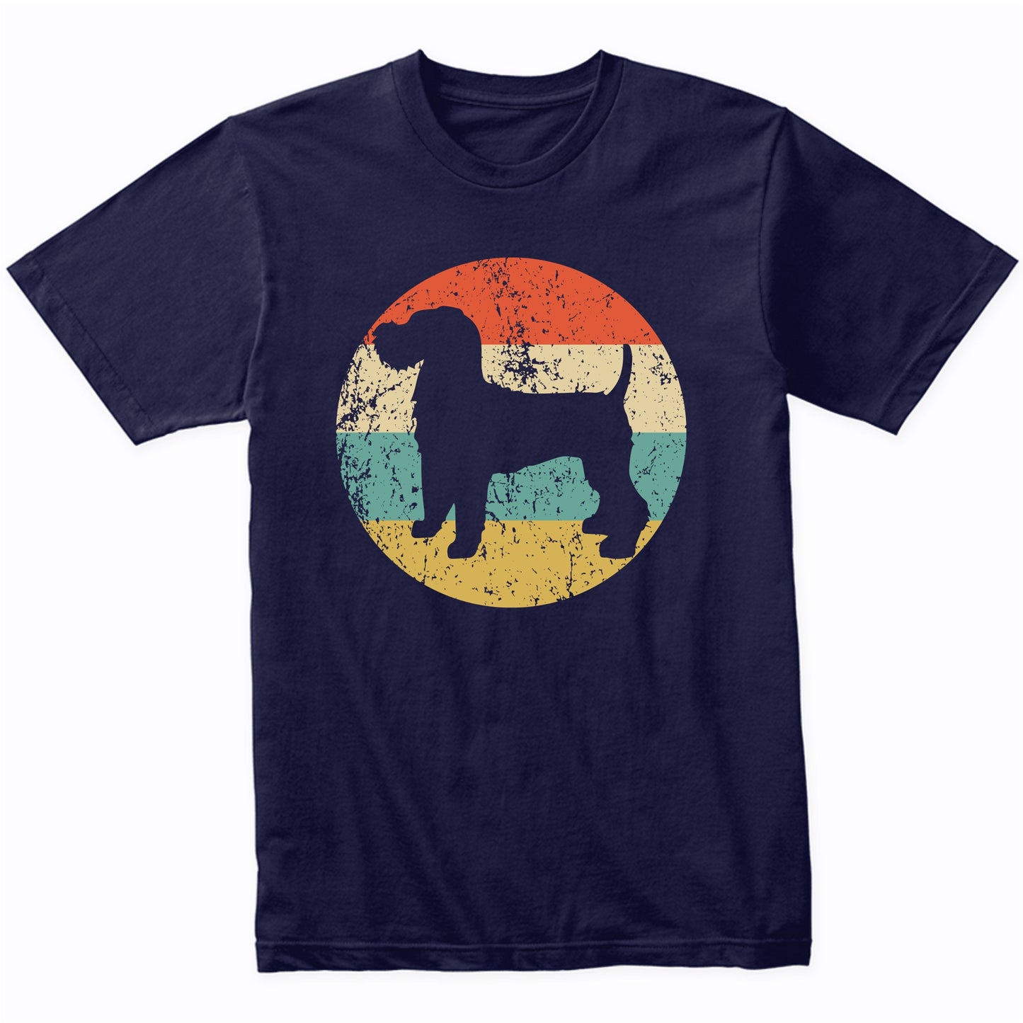 Retro Welsh Terrier Dog Breed Icon T-Shirt