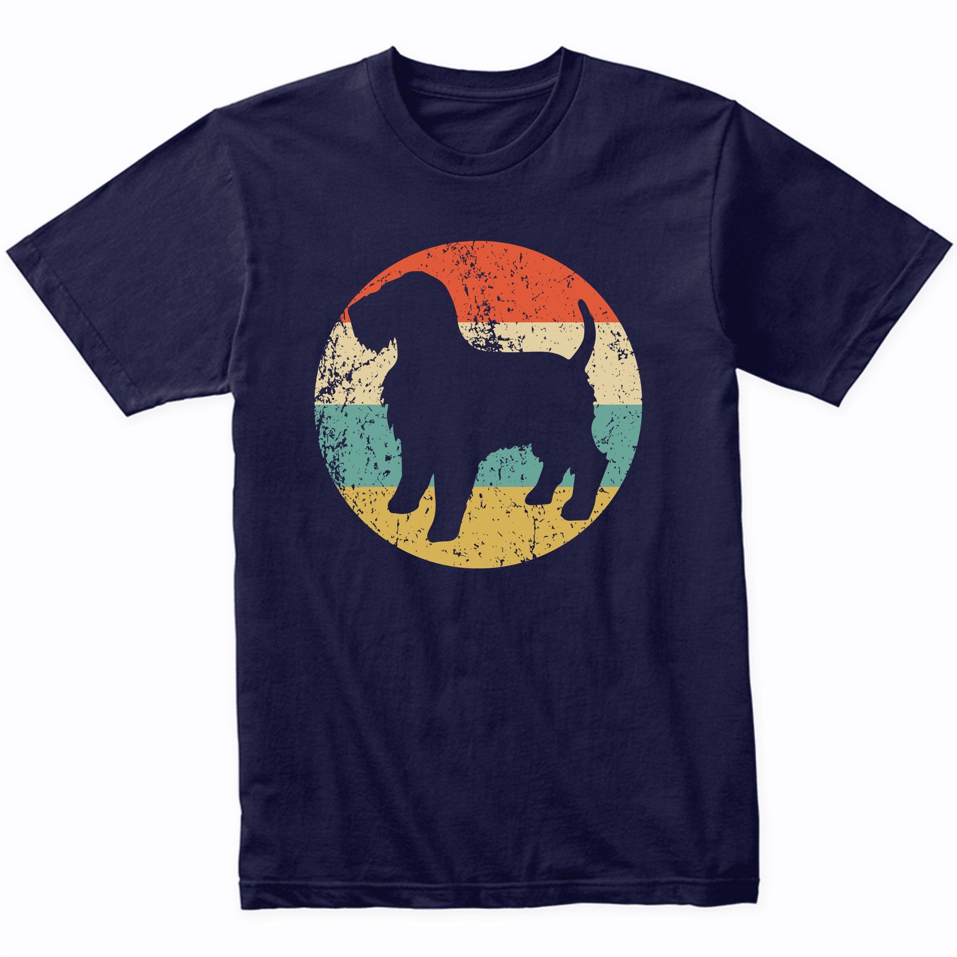 Retro Wheaten Terrier Dog Breed Icon T-Shirt